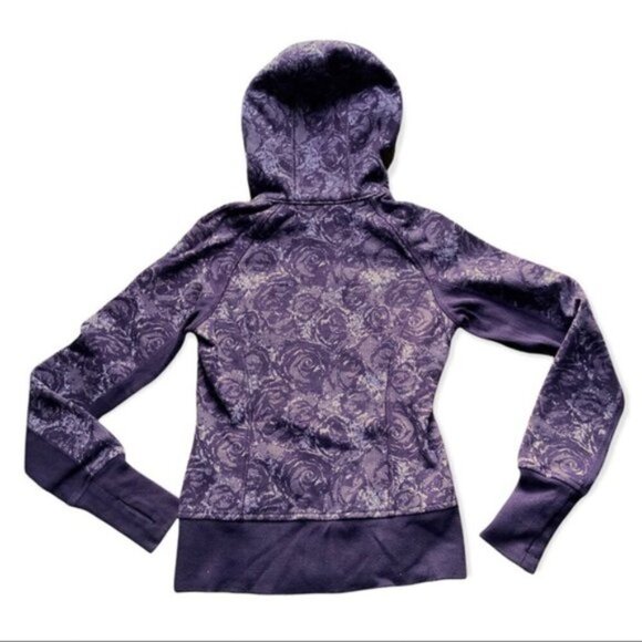 Lululemon size 2 Scuba Hoodie *Stretch purple rose 2 - Picture 6 of 12